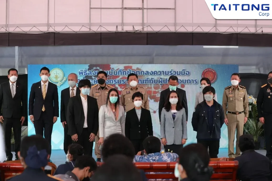 บริษัท ไต้ทงแมชชีนเนอรี่ ได้เข้าร่วมโครงการปล่อยตัวนักโทษเด็ดขาดออกทำงาน ภายใต้โครงการสร้างงาน สร้างอาชีพ สมุทรปราการโมเดล บริษัท ไต้ทงแมชชีนเนอรี่ ได้เข้าร่วมโครงการปล่อยตัวนักโทษเด็ดขาดออกทำงาน ภายใต้โครงการสร้างงาน สร้างอาชีพ สมุทรปราการโมเดล