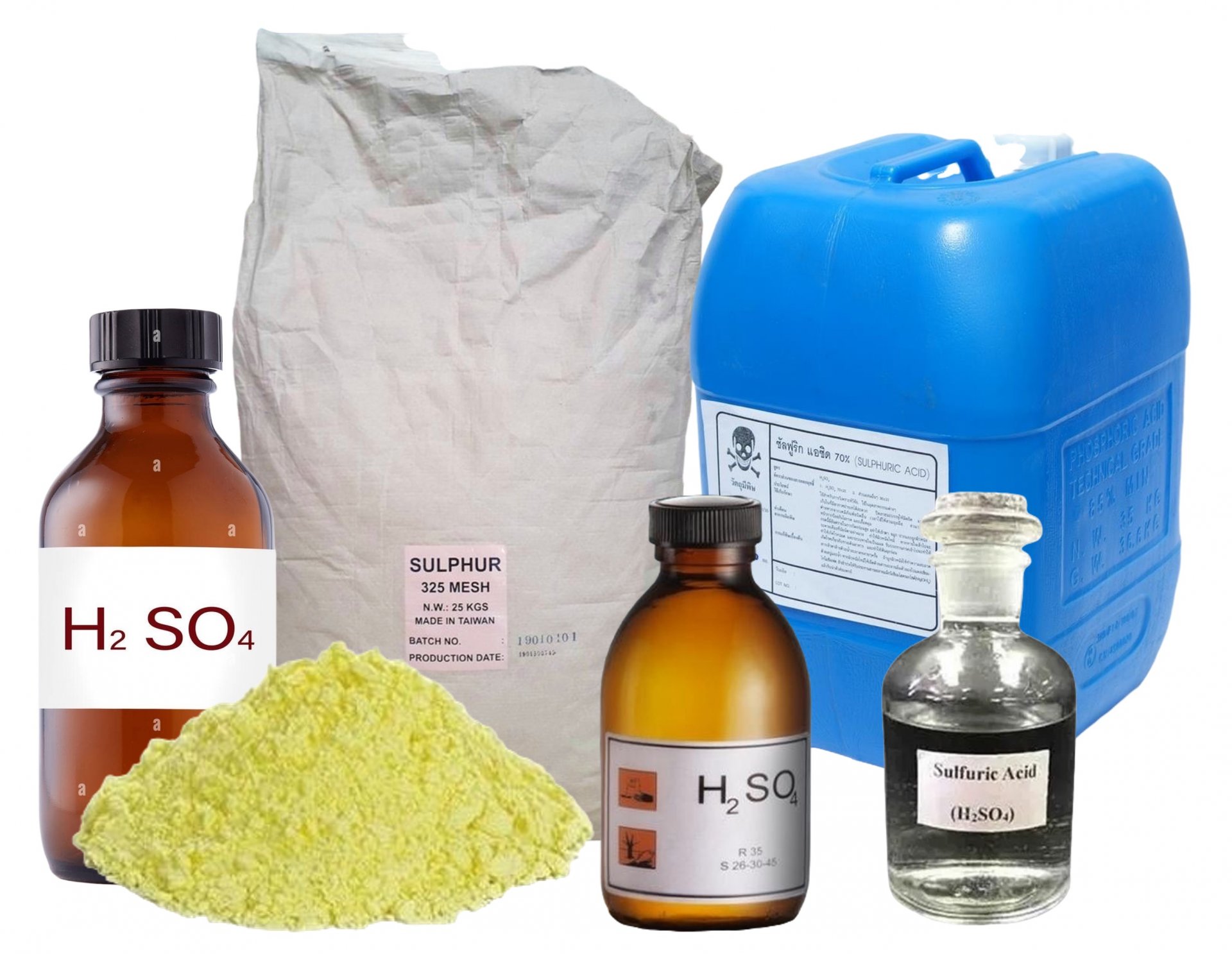 กรดกำมะถัน (Sulphuric Acid) กรดกำมะถัน (Sulphuric Acid)