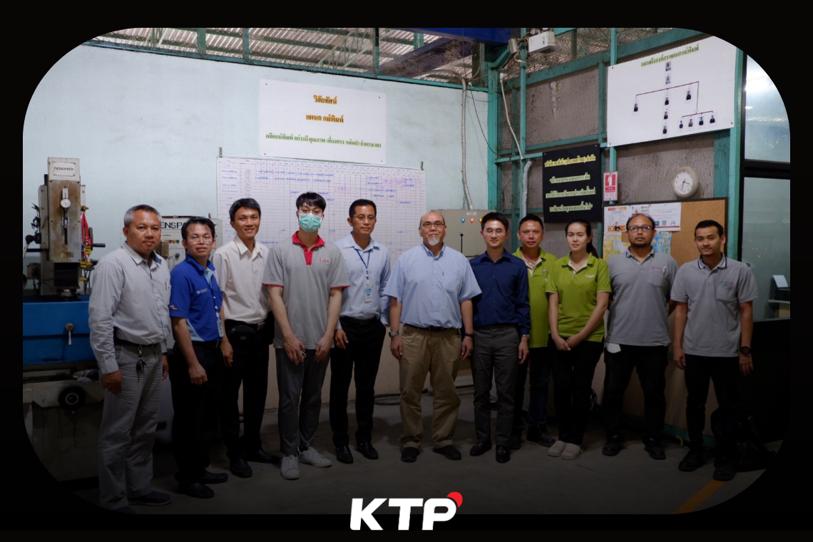 บริษัท K.T.P. ได้ผ่านการประเมินมาตรฐานโรงผลิตแม่พิมพ์เหรียญทองแดง