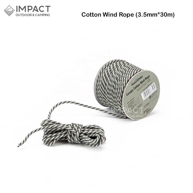 Windey Rope Naturehike เชือกเอนกประสงค์ cotton wind rope 3.5MM*30M (1ม้วน)