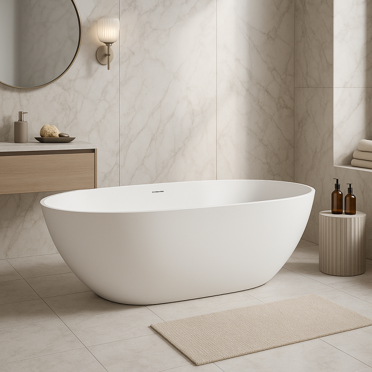 Custom bathtub for hospitality projects by Immerse Bathware