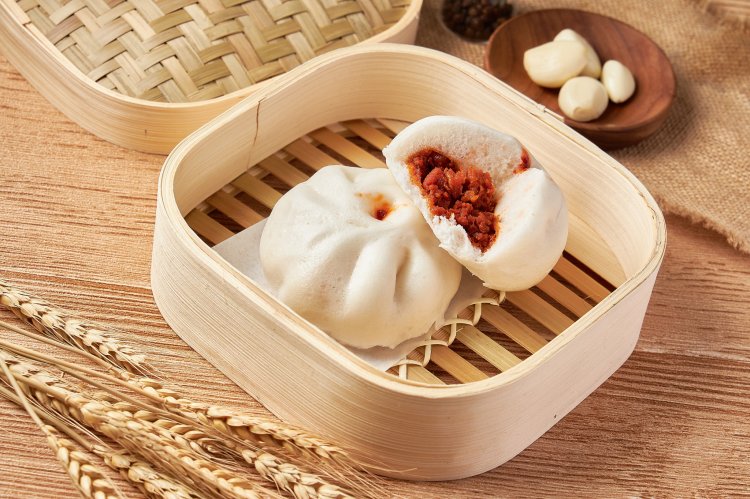 ซาลาเปาไส้หมูแดง ของซาลาเปาทับหลี ประกายจันทร์ ซาลาเปาโฮมเมดลูกต่อลูก แป้งนุ่ม ไส้แน่น