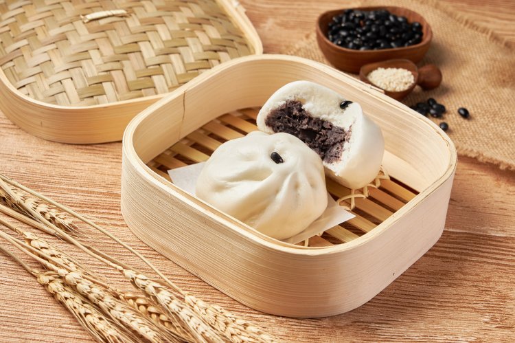 ซาลาเปาไส้ถั่วดำ เจ ซาลาเปาทับหลีโฮมเมดลูกต่อลูก แป้งนุ่ม ไส้แน่น