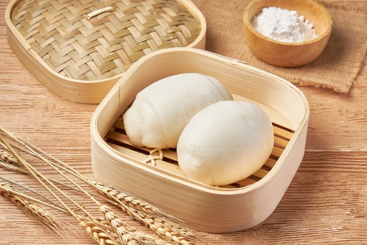 หมั่นโถว เจ แป้งนุ่ม ไม่มีไส้ ทำสดใหม่