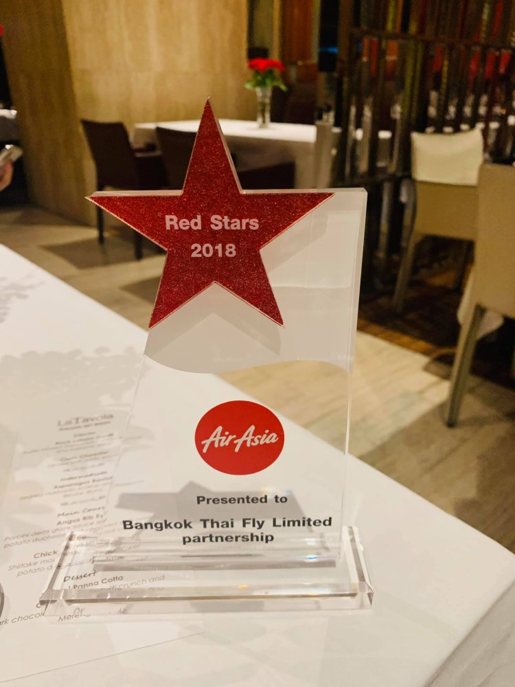 รางวัล top agent airasia