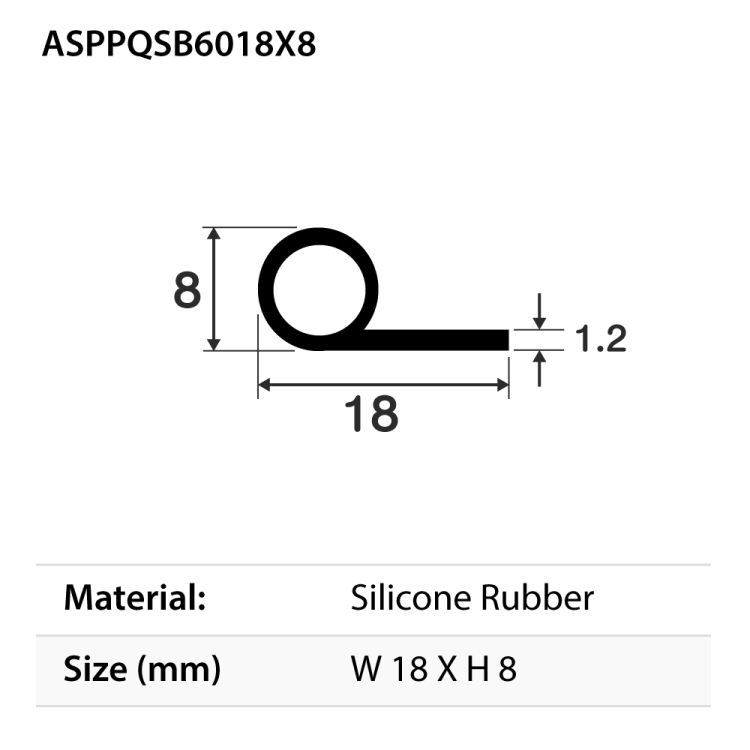 Rubber Extrusion P-Profiles