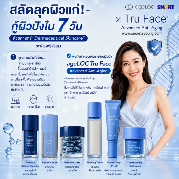 ครีมบำรุงล็อคิายุผิว นูสกิน nuskin ageloc anti aging 