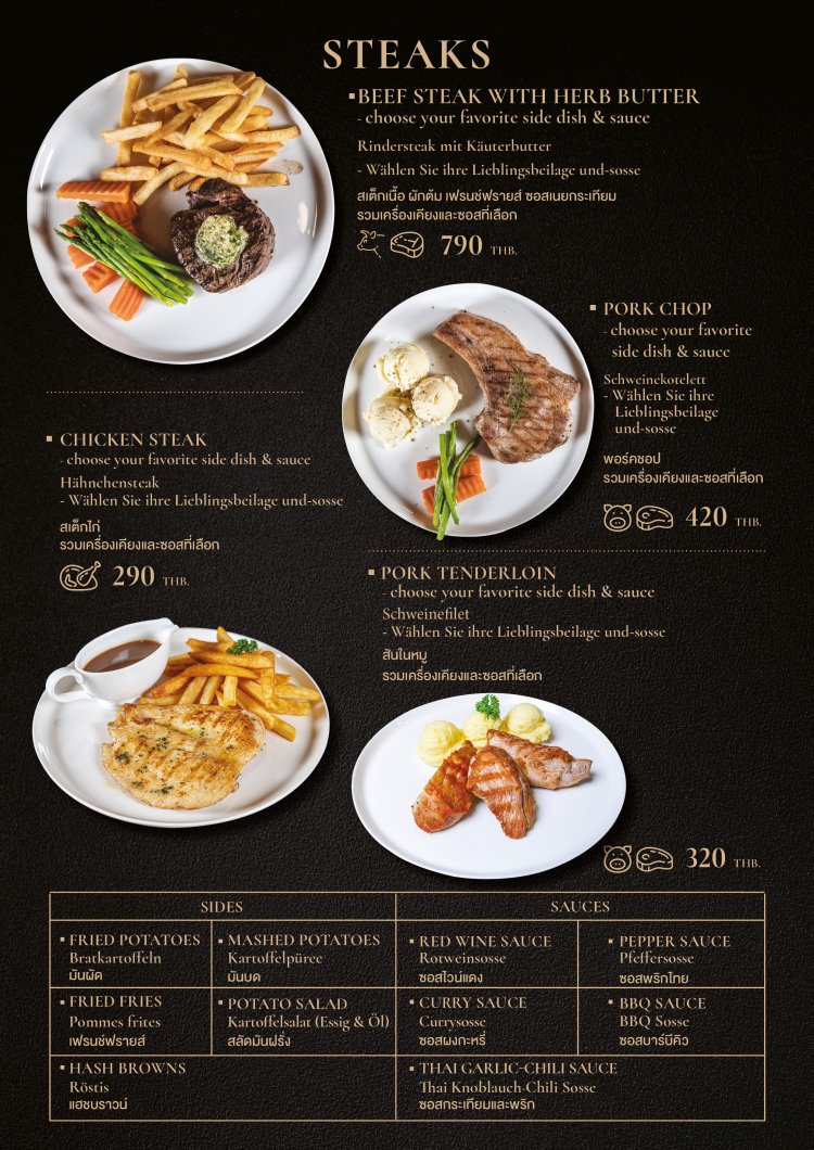 64 Menu เมนูอาหาร | Sixty Four Restaurant (64 Restaurant) - 64restaurant