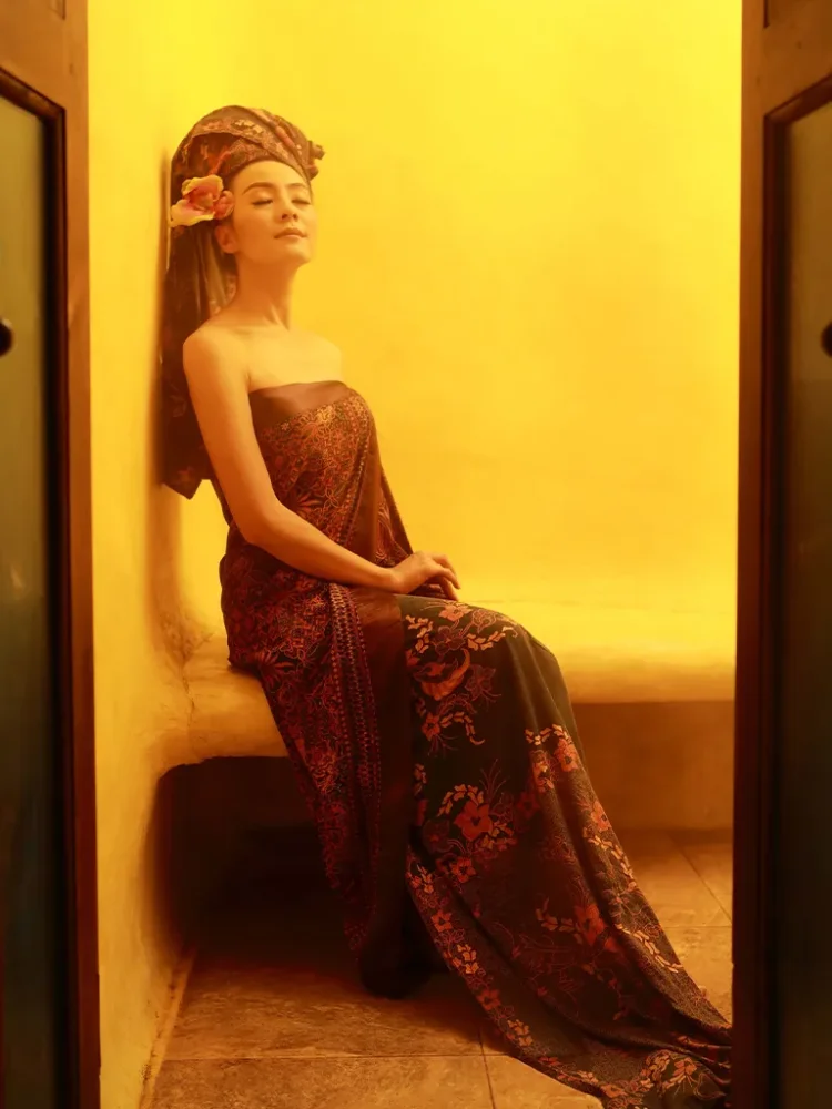 Luxury spa package with herbal steam, body scrub, and oil massage