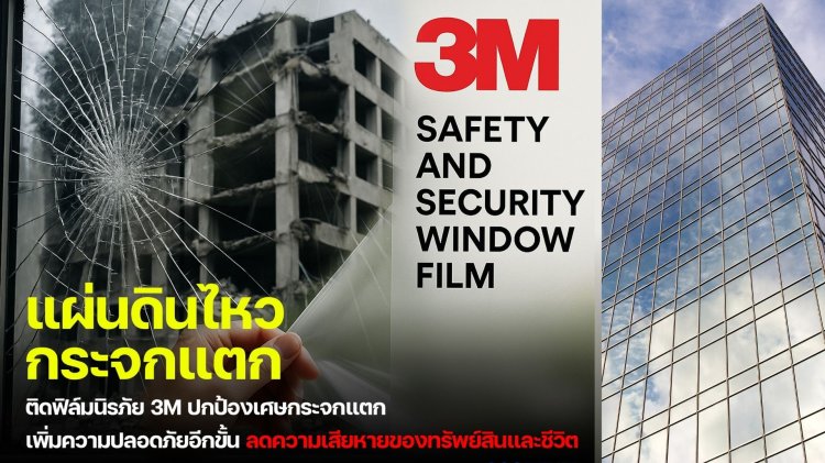 ฟิล์มนิรภัย 3M Safety Film รุ่น S800
