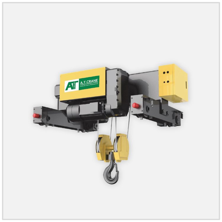 รอกสลิงไฟฟ้าคานคู่ A.T.Crane สำหรับเครนโรงงาน เครนไฟฟ้า