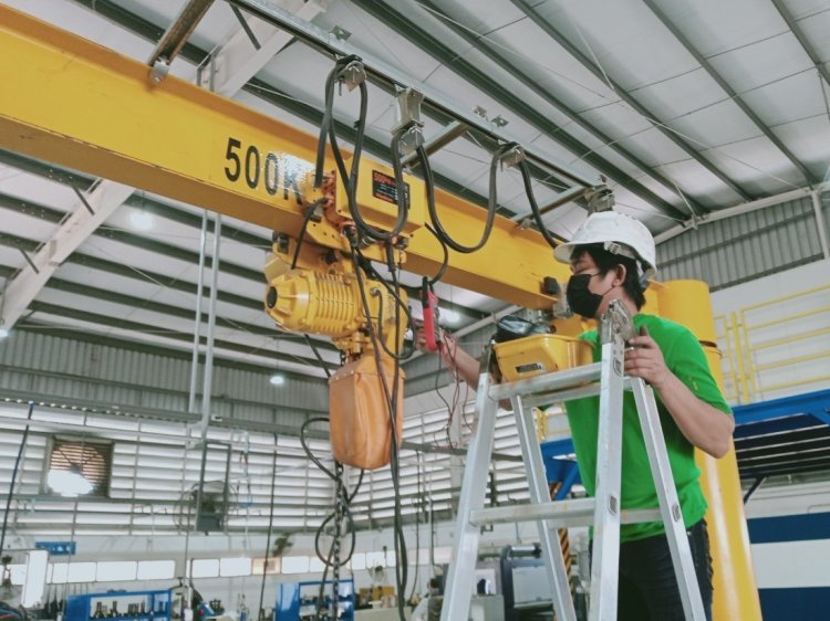 บริการหลังการขายและซ่อมบำรุงรอกและเครนโรงงาน