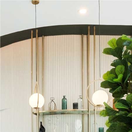 ตกแต่งไม้ HMR เซาะร่องแบบดัดโค้ง