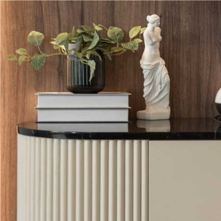 ตกแต่งไม้ HMR เซาะร่องแบบดัดโค้ง