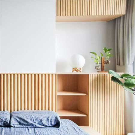 ตกแต่งไม้สนเซาะร่อง