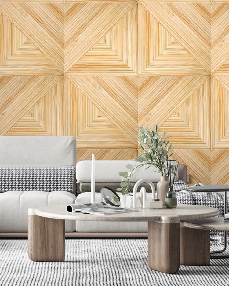 ภาพจำลองตกแต่งไม้เซาะร่อง EZ