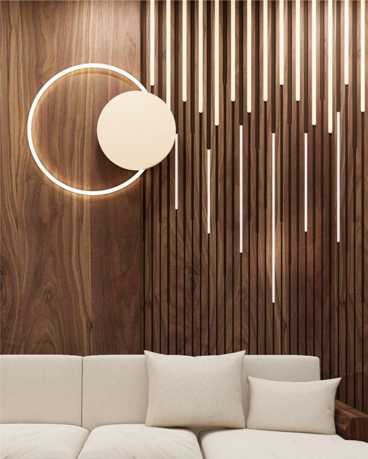 ภาพจำลองตกแต่งไม้เซาะร่อง W01