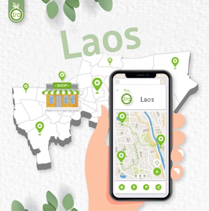 จุดวางจำหน่ายลิปบาล์มไอรา ประเทศลาว