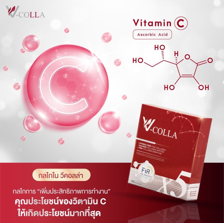 เพิ่มประสิทธิภาพของวิตามิน C