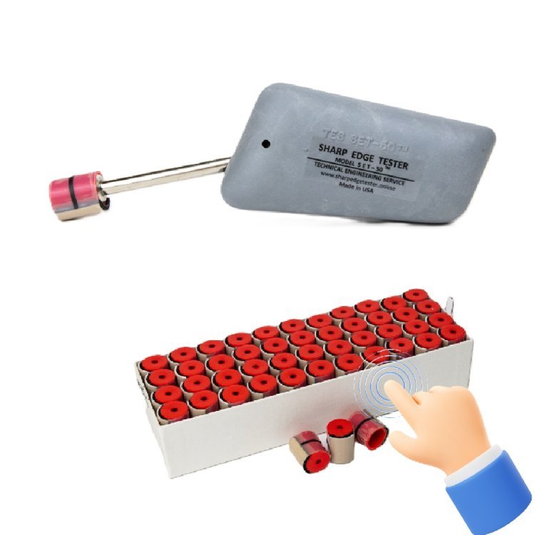 Sharp eadge tester