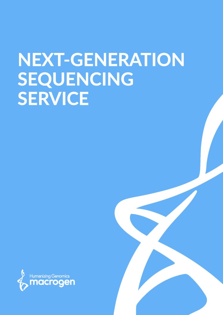 Macrogen Catalogue (NGS Service)
