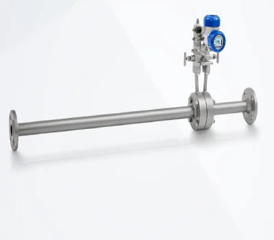 Integral orifice meter run assembly
