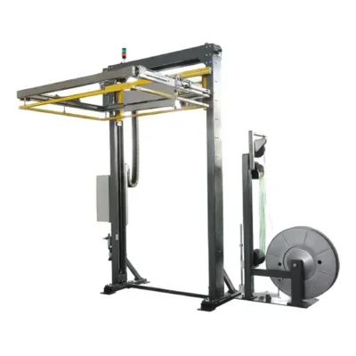 เครื่องรัดพาเลท Horizontal Pallet Strapping Machine รุ่น : YK-04AYK-04MC