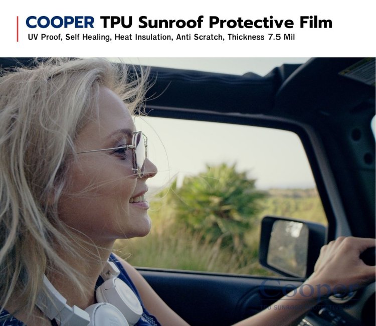 TPU sunroof protective film