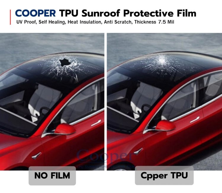 TPU sunroof protective film