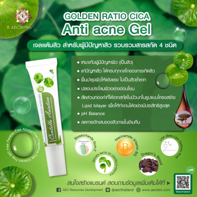 โรงงานผลิตเครื่องสำอาง Facial Care - Gel