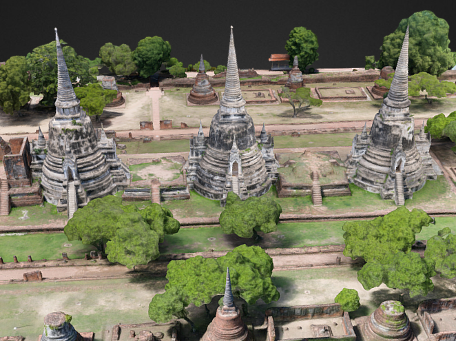 โครงการพัฒนาแผนที่เกาะอุทยานประวัติศาสตร์ 3 มิติ  