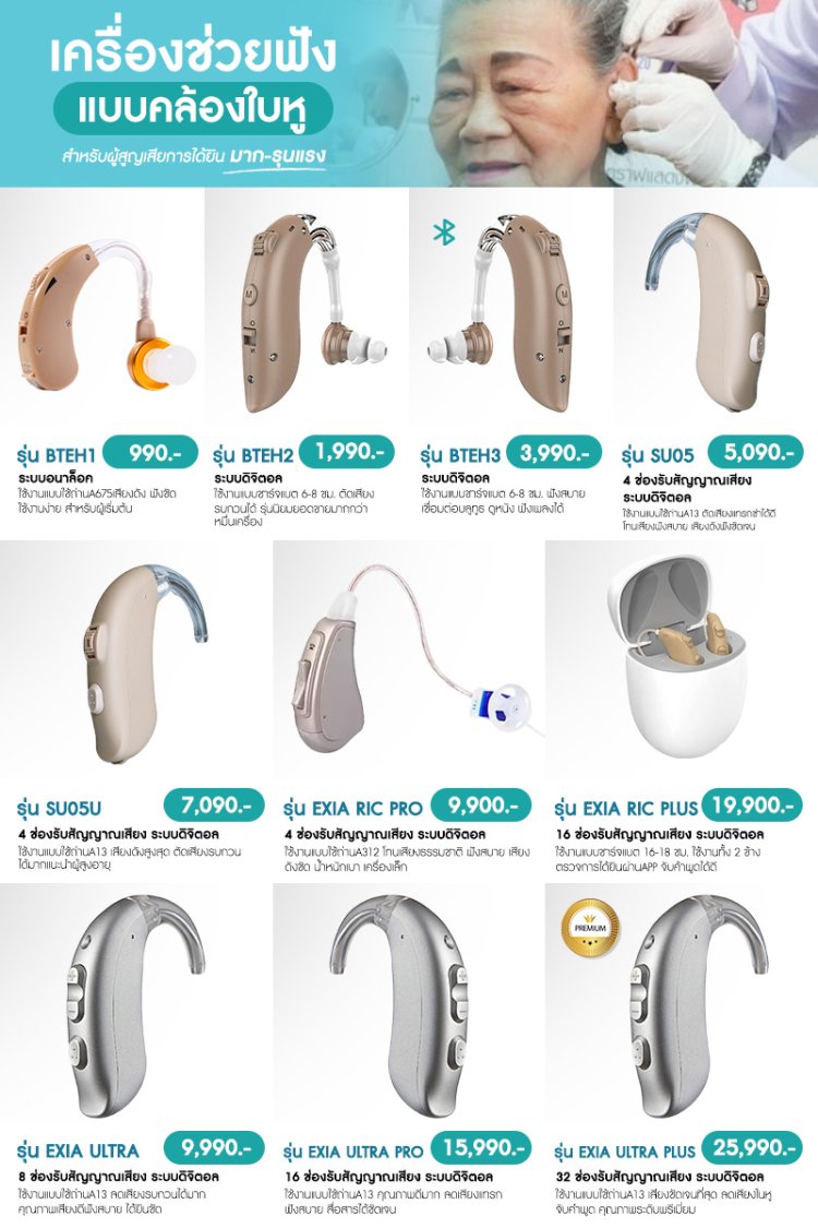 เครื่องช่วยฟังHearingcarecenter