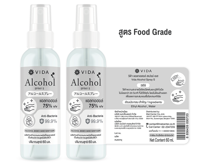 Alcohol แอลกอฮอล์ ฆ่าเชื้อโรค ทำความสะอาด