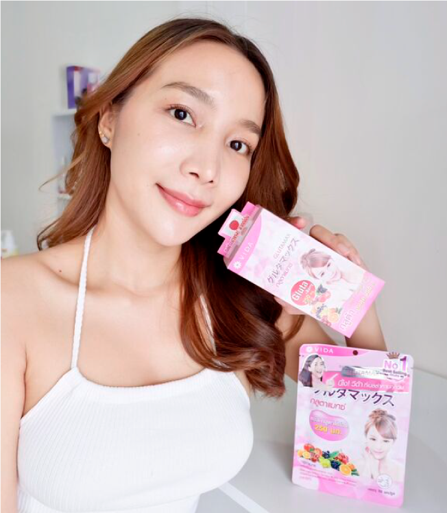 วีด้า เบลล่า ราณี VIDA GlutaMax ผิวขาว สวย กระจ่างใส ลดสิว ลดจุดด่างดำ กลูตาแม็กซ์ กลูต้า บำรุงผิว อาหารเสริม