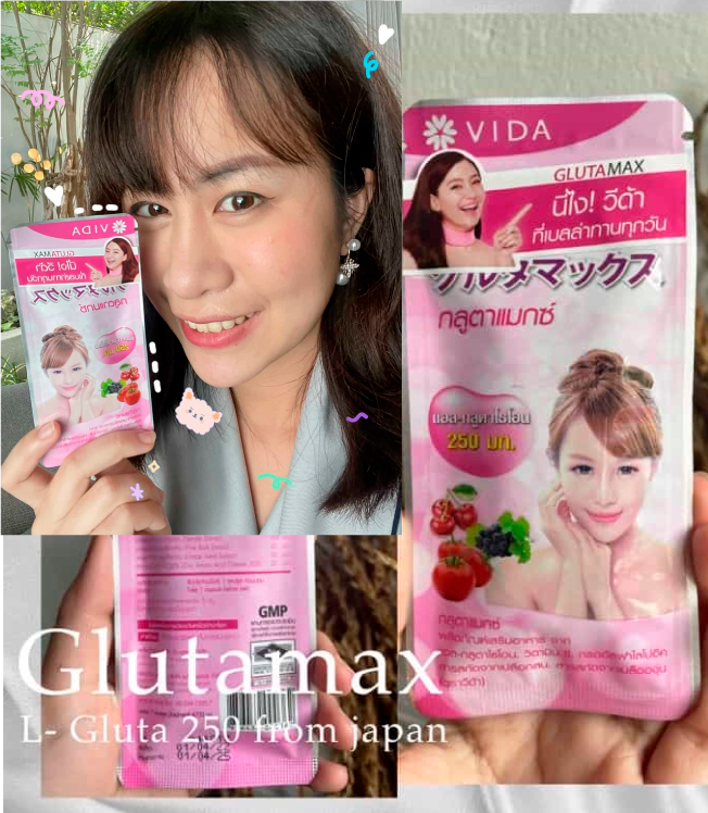 วีด้า เบลล่า ราณี VIDA GlutaMax ผิวขาว สวย กระจ่างใส ลดสิว ลดจุดด่างดำ กลูตาแม็กซ์ กลูต้า บำรุงผิว อาหารเสริม