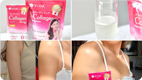 วีด้า เบลล่า ราณี VIDA Collagen ผิวขาว สวย กระจ่างใส ลดสิว ลดจุดด่างดำ คอลลาเจน บำรุงผิว บำรุงกระดูก ไขข้อ ข้อต่อ ผิวนุ่ม ชุ่มชื้น