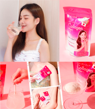 วีด้า เบลล่า ราณี VIDA Collagen ผิวขาว สวย กระจ่างใส ลดสิว ลดจุดด่างดำ คอลลาเจน บำรุงผิว บำรุงกระดูก ไขข้อ ข้อต่อ ผิวนุ่ม ชุ่มชื้น