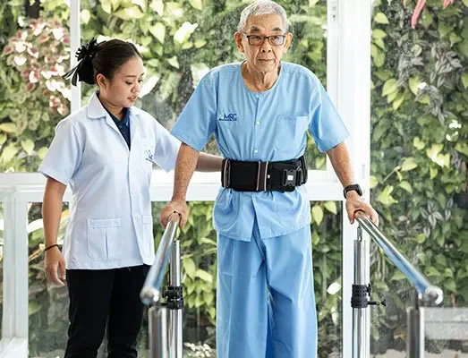 จัดวางโปรแกรมกายภาพบำบัด