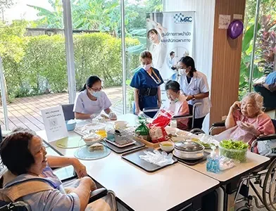 กิจกรรม ต่างๆ ของผู้เข้าพัก