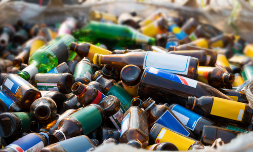 ขวดแก้วชา