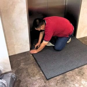 บริการติดตั้งพรมดักฝุ่น