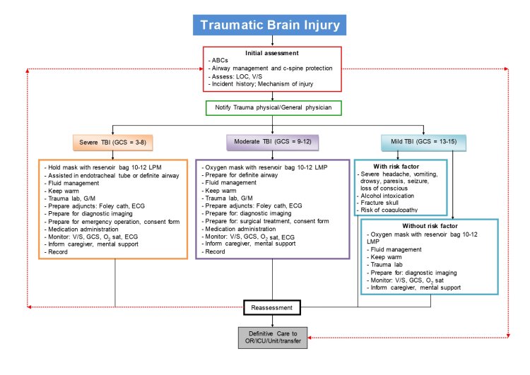 Traumatic Brain Injury Algorithm Trauma Guidelines®