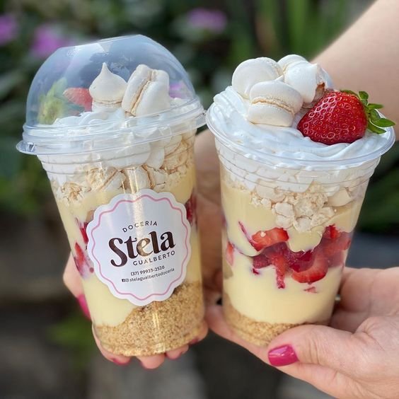 สติ๊กเกอร์สินค้า ติดแก้วพลาสติก