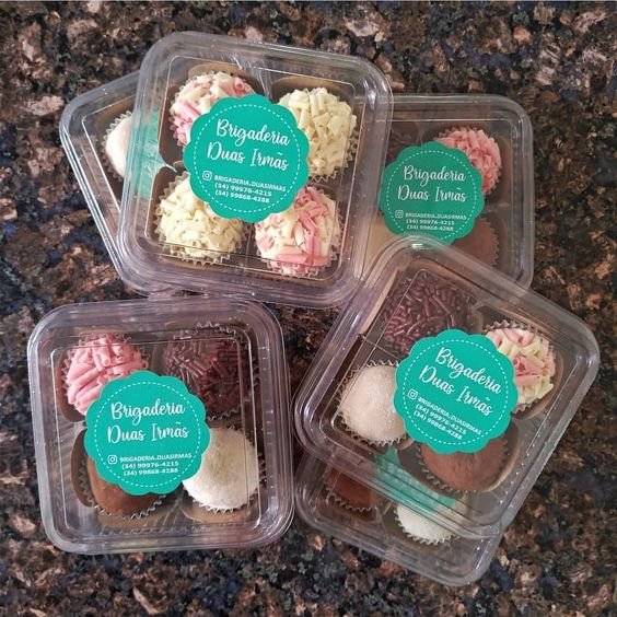 สติ๊กเกอร์ฉลากสินค้า ติดกล่องขนม