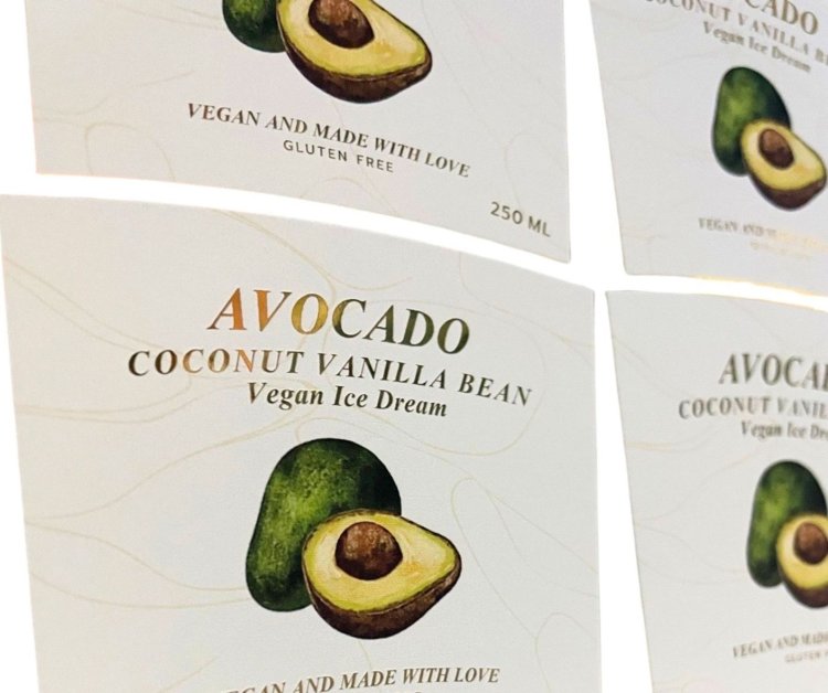 สติ๊กเกอร์ PVC ฟอยล์ทอง 002