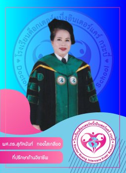 ผศ.ดร.สุภัคนันท์ ทองใสเกลียง