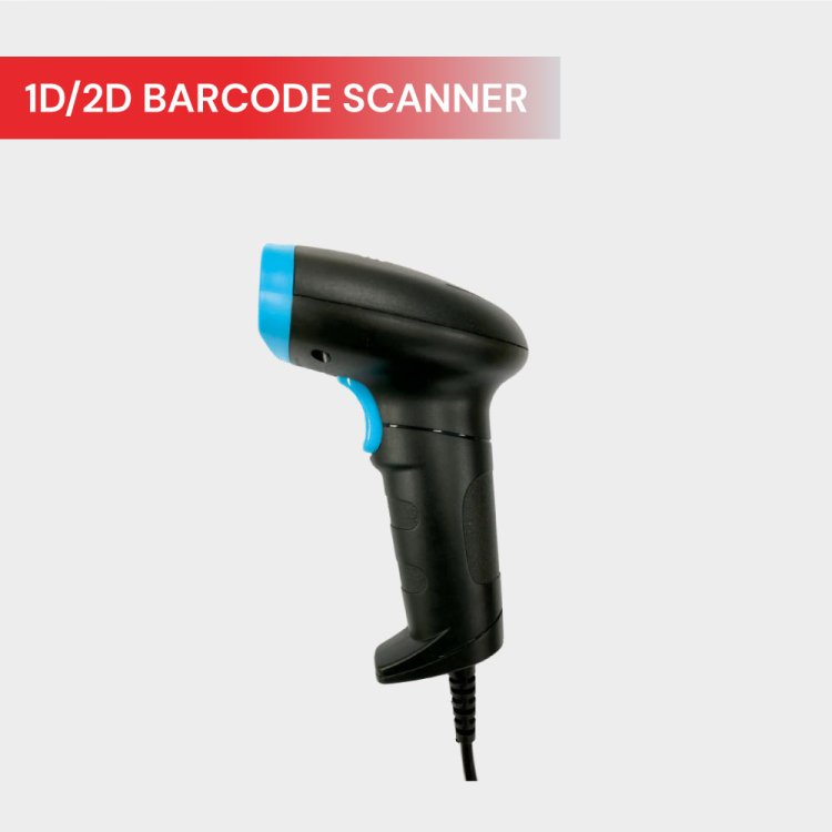 Cover handheld barcode scanner
