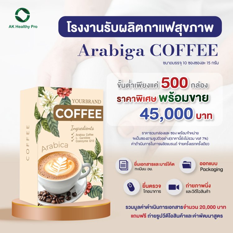 รับผลิตกาแฟ
