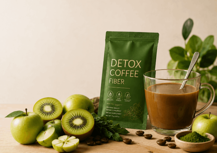 ผลิตกาแฟดูแลรูปร่างและระบบขับถ่าย (Detox & Fiber Intent)
