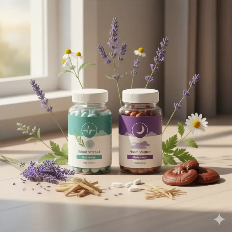 รับผลิตอาหารเสริมลดความเครียด / นอนหลับ